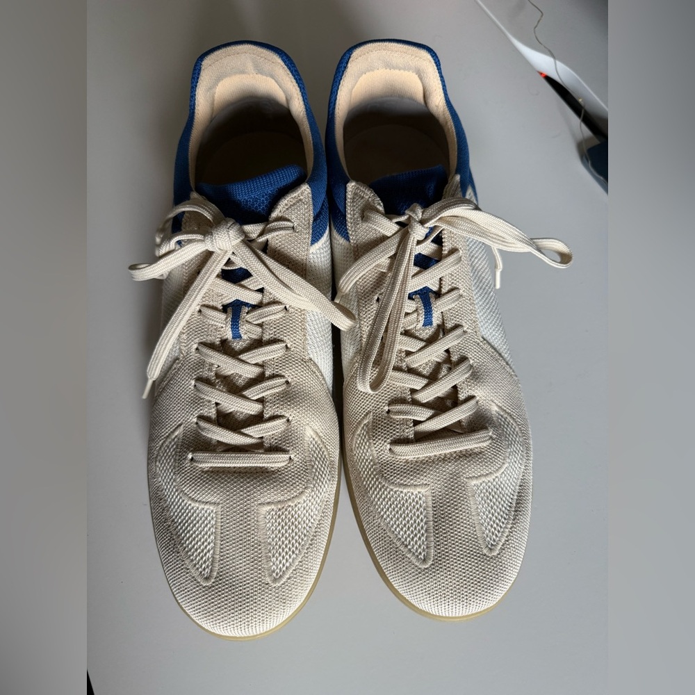 Rothy's Men’s the RS01 Sneakers - Coastal Blue Sz 12